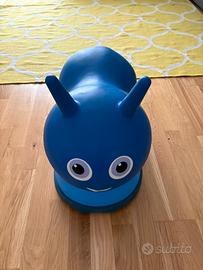 Micro air hopper rimbazabile con ruote