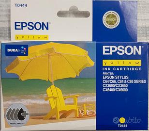 3 CARTUCCE INCHIOSTRO A COLORI EPSON SCADUTA