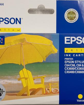 3 CARTUCCE INCHIOSTRO A COLORI EPSON SCADUTA