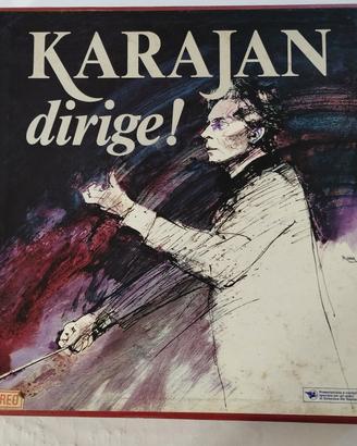 "Karajan dirige"box con 9 LP