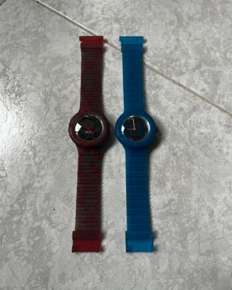 Coppia Orologi Hip Hop Silicone