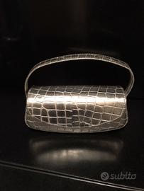 Pochette argento glamour per serate