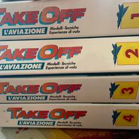 Collezione di aviazione TAKE OFF con videocassette