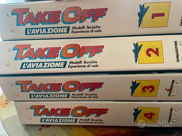 Collezione di aviazione TAKE OFF con videocassette