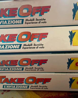 Collezione di aviazione TAKE OFF con videocassette