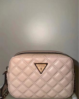 Borsa guess rosa cipria trapuntata