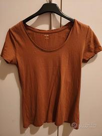 T-shirt tonda in cotone