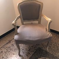 Poltroncina shabby