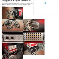 sistema multicoro analogico professionale con spli