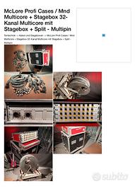 sistema multicoro analogico professionale con spli