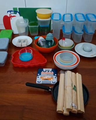 set prodotti cucina