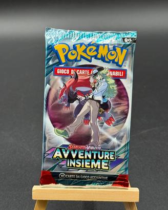 Bustina Pokemon ITA Scarlatto e Violetto Avventure