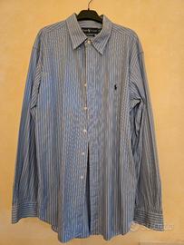 Camicia Polo Ralph Lauren Righe blue e bianche
