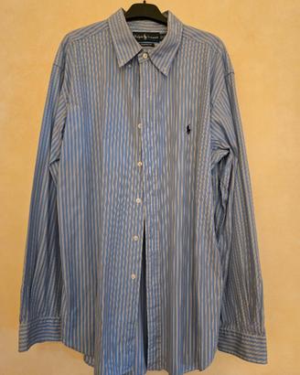 Camicia Polo Ralph Lauren Righe blue e bianche