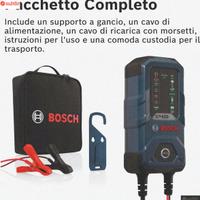 Bosch C40-Li Caricabatterie per auto, 6V-12V / 5A