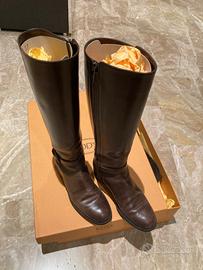 Tods stivali marroni originali donna