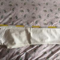Pantalone bianco donna Burberry originali tg.42