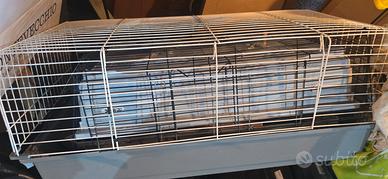 3 gabbie per coniglio cavie cincillà