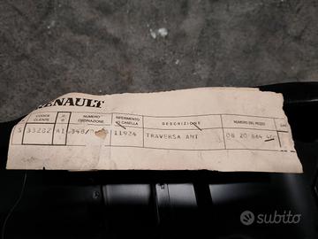 Traversa anteriore e paraurti renault 4