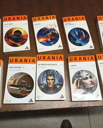 10 Libri della Collana di Fantascienza Urania