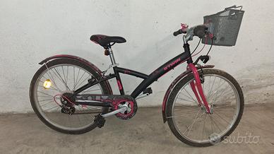 bicicletta da ragazza btwin poply 500