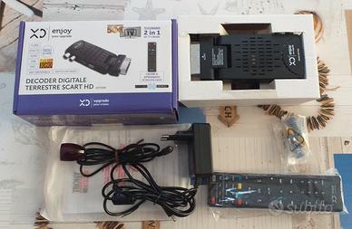 DECODER DIGITALE TERRESTRE SCART HD