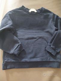 felpa invernale basic tg 122/128 h&m