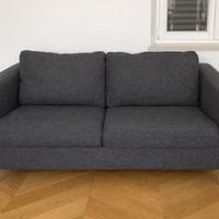 Divano IKEA 2 posti grigio stile VIMLE/KNOPPARP