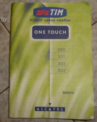 Libretto istruzioni Alcatel One Touch 300/1/2/3