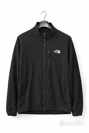 The North Face Felpa/Pile Nero L – Zip Intera –