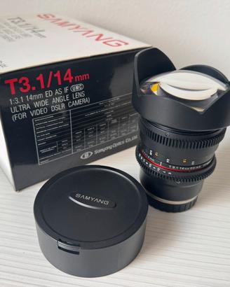 Samyang T3.1 14mm ED AS IF