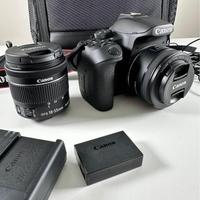 Canon EOS 850D + accessori come da foto