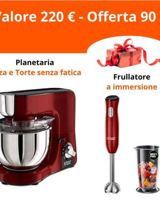 Planetaria e Frullatore ad Immersione