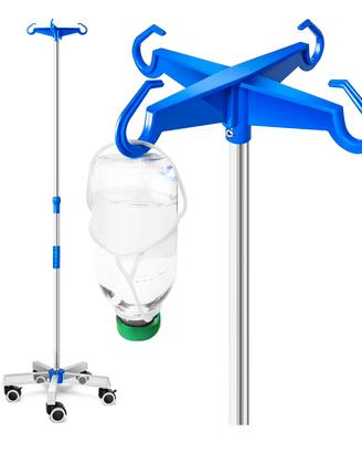 Asta per flebo in Accuaio INOX