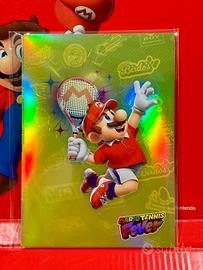 Adesivi olografici Nintendo di Mario Tennis Fever