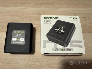 Carica batteria Ovonic D15 fino a lipo 3S