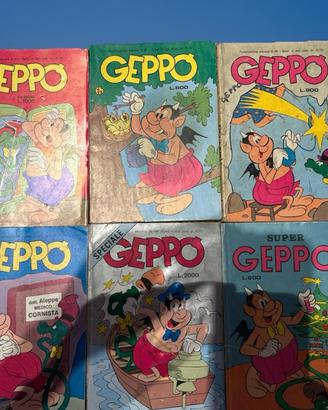 Geppo n. 6 fumetti lotto