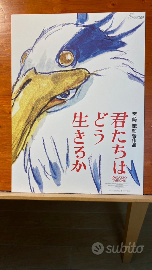 Poster Il Ragazzo e l'Airone Miyazaki - Collezionismo In vendita a Torino