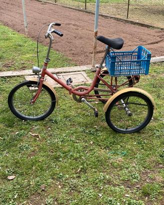 bici tre ruote 