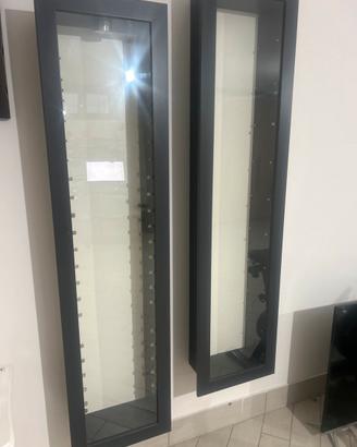 Vetrine sospese IKEA rovere moro