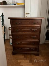 Cassettiera in legno