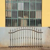 Ringhiera di recinzione zincata