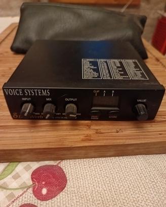 effetti voce Delta Verb Voice system 