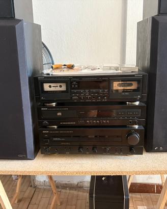 Impianto denon +bose