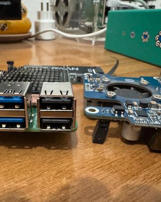 Raspberry Pi 5 8GB RAM + HAT PoE + HAT NVME