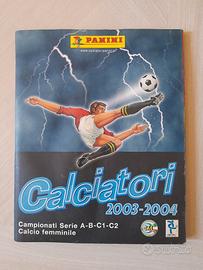 Album figurine 2003 2004 Calciatori Panini complet