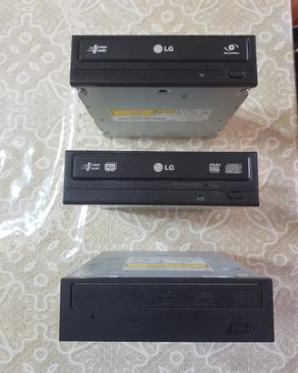 lettori e masterizzatori CD e Dvd 