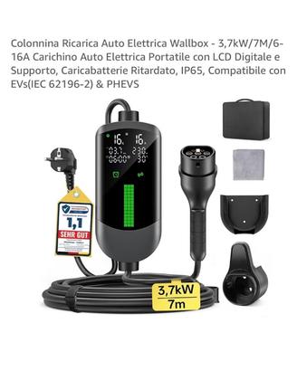 Colonnina ricarica auto elettrica