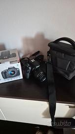 Canon EOS 1300d + EF-S 18-55mm come nuova