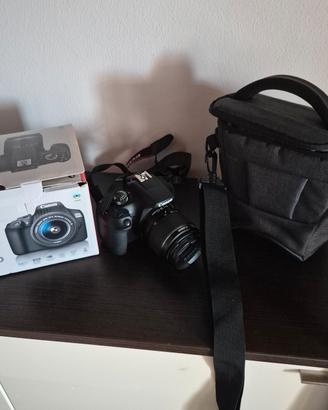 Canon EOS 1300d + EF-S 18-55mm come nuova